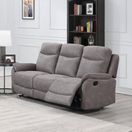 Evander 3 Seter Sofa - Grey