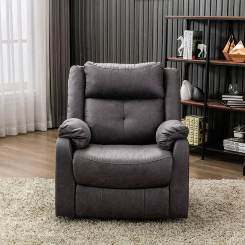 Casey Reclining Armchair - Grey