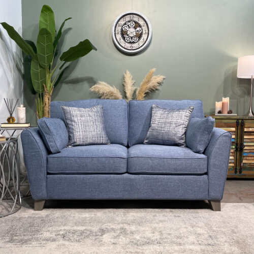 Cardiff 2 Seater Sofa - Blue