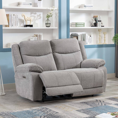 Herbert 2 Seater Sofa - Light Grey