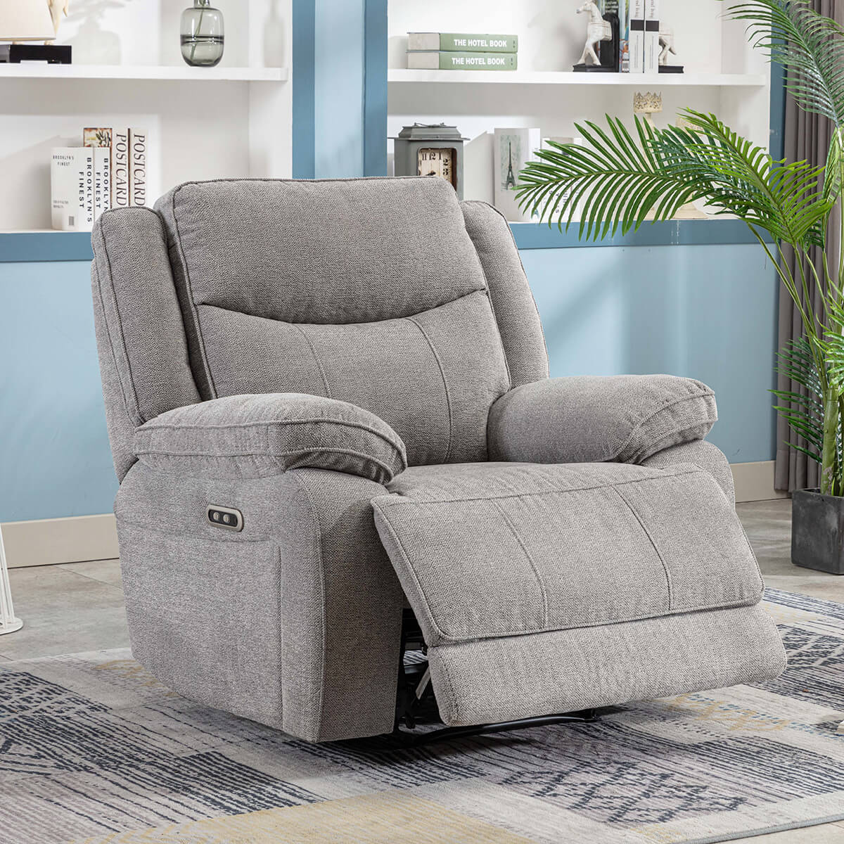 Herbert Armchair - Light Grey