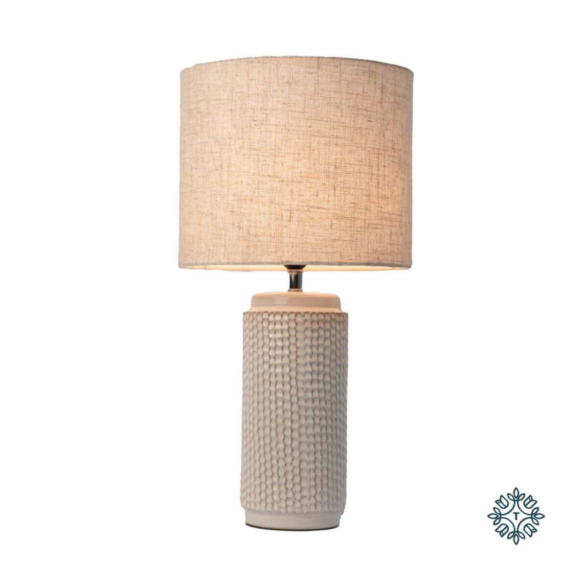 Hazel Table Lamp - Cream 60cm