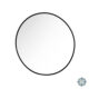 Modena Round Wall Mirror - Black 60cm