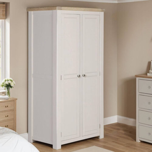 Doune 2 Door Wardrobe - Taupe