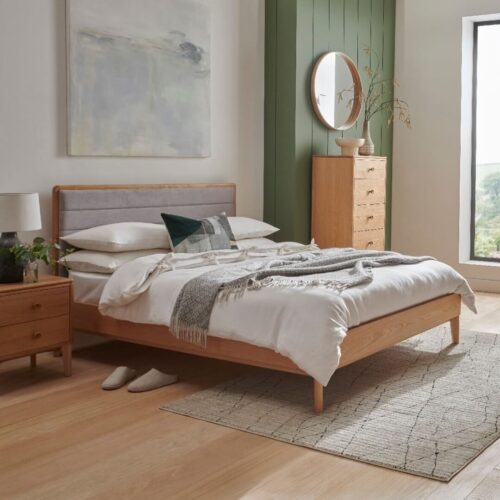 Hadley 6ft Bed - Oak Natural