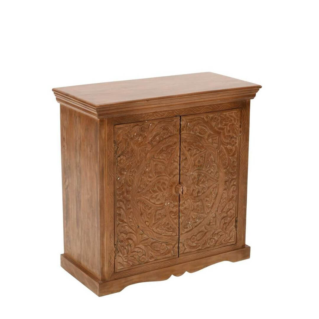 Artwork Mango Wood Sideboard
