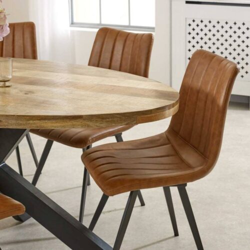 Surrey 6-8 seater oval dining table
