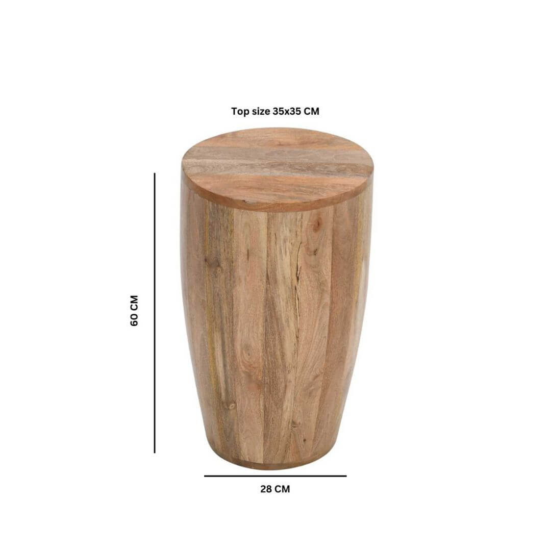Surrey Drum Side Table