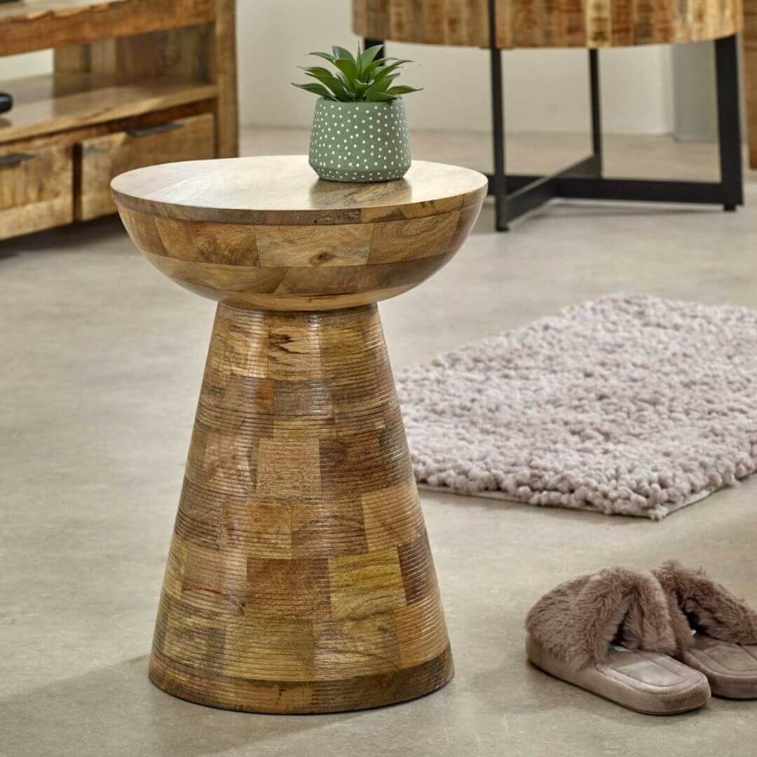 Surrey mushroom style side table