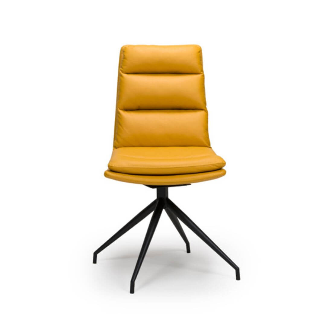 Nobo Swivel Chair - Ochre
