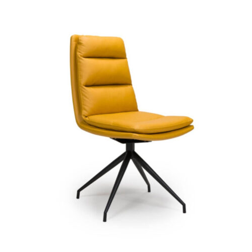 Nobo Swivel Chair - Ochre