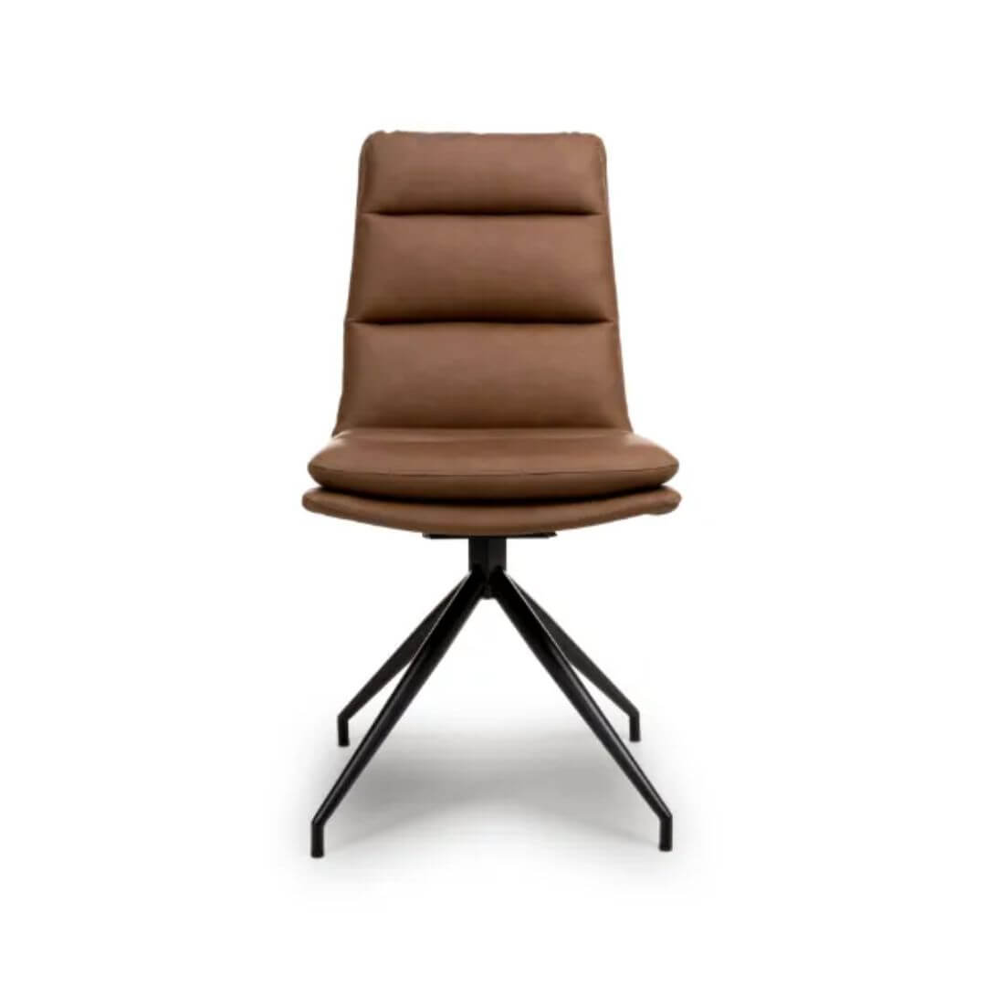 Nobo swivel chair - tan