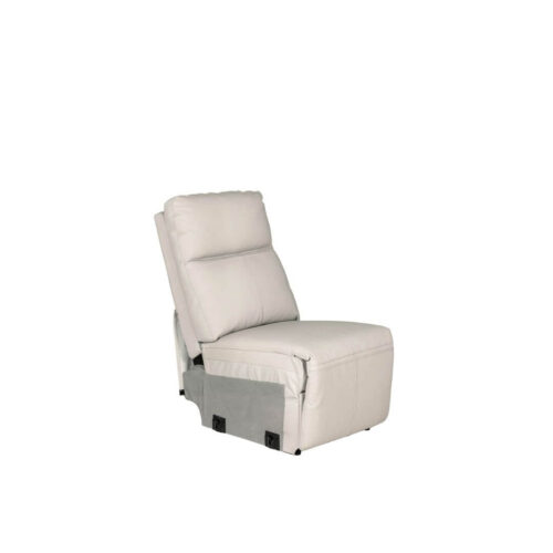 Russo armless sectional - stone