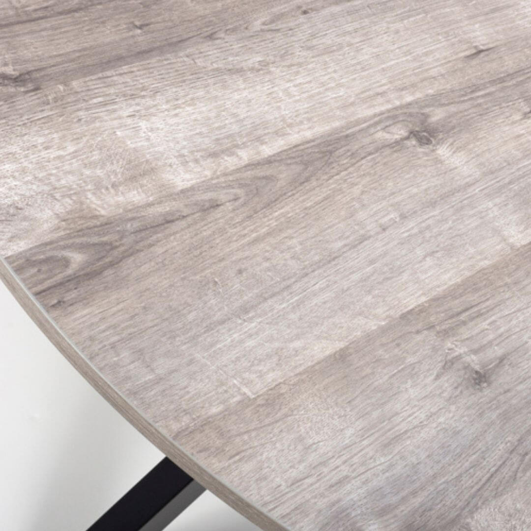 Manhattan Round Table - Grey 120cm