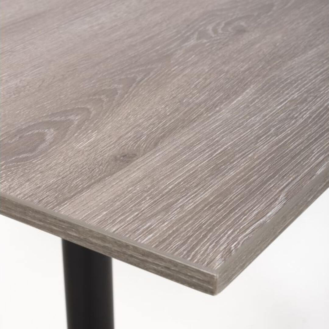 Manhattan Square Table - Grey 800mm