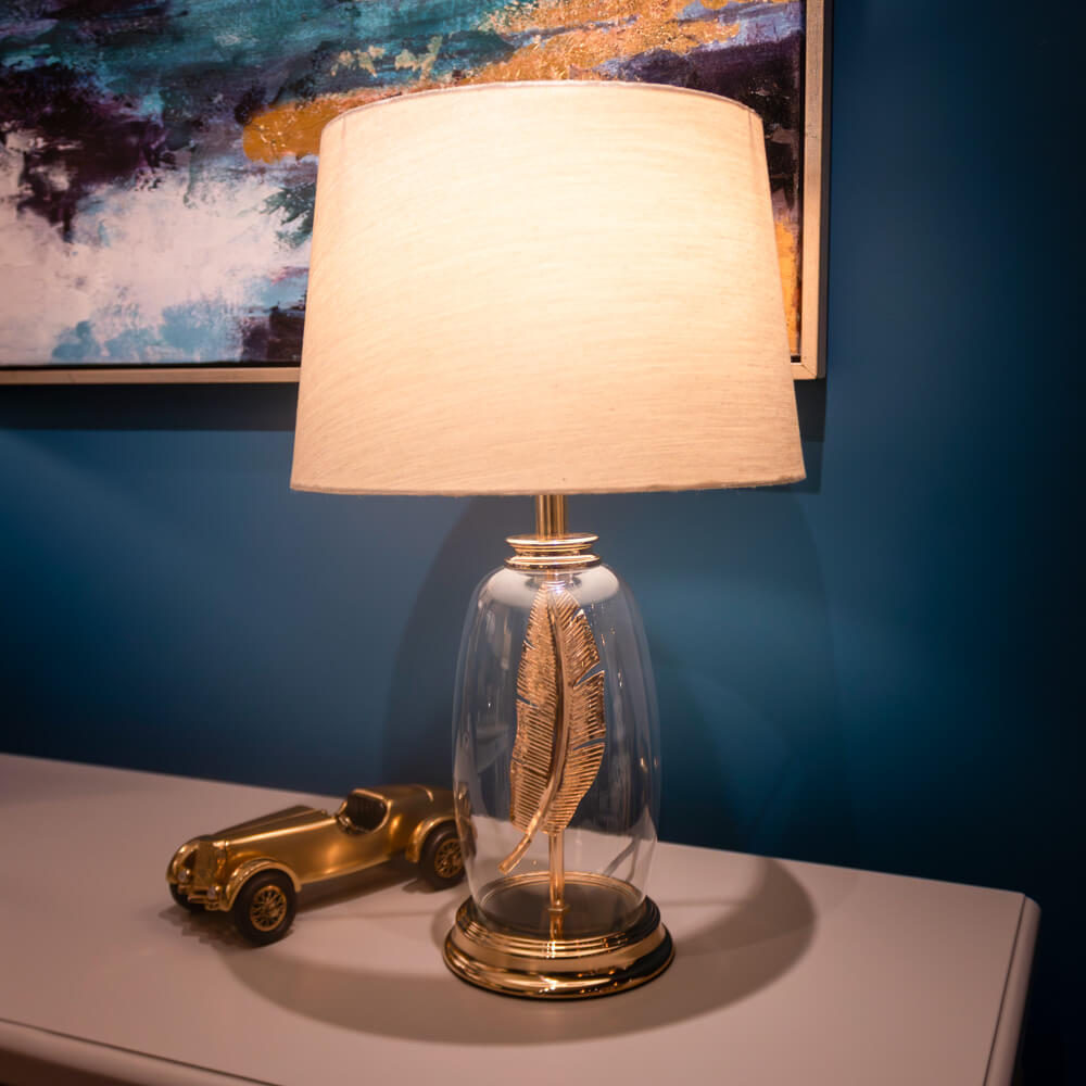 Sora Feather Lamp 50cm