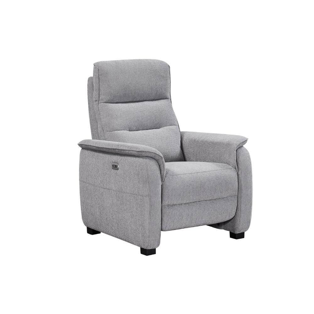 Harlan Power Recliner Pewter