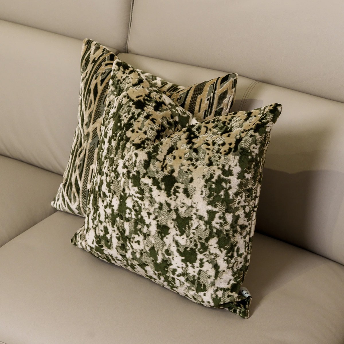 Studio Astra Green Multi Cushion