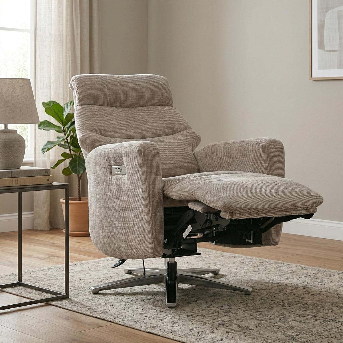 Monique Electric TV Chair Fossil