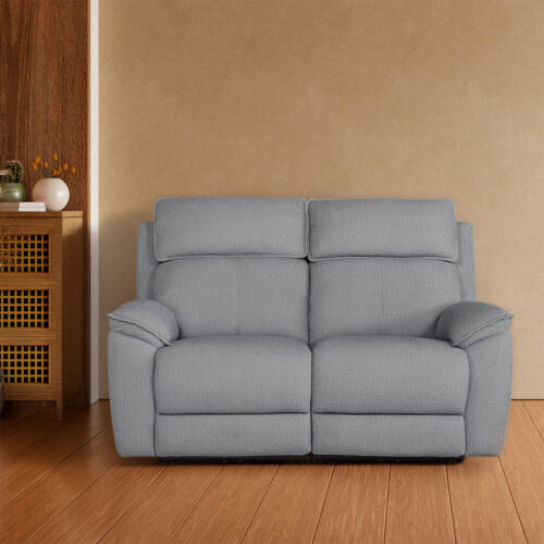 Blaine 2 Seater Electric Recliner Greige