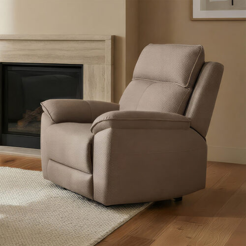 Blaine 1 Seater Electric Recliner Latte