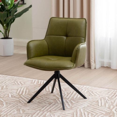Jacob Dining Chair - Green PU