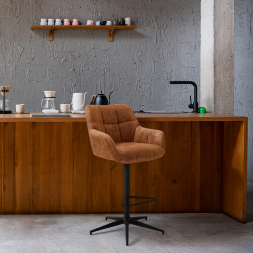 Jade Bar stool - Rust