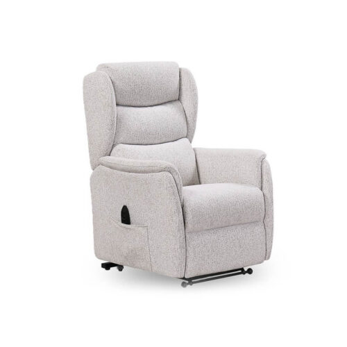 Newbury Twin Motor Lift Chair - Biscuit