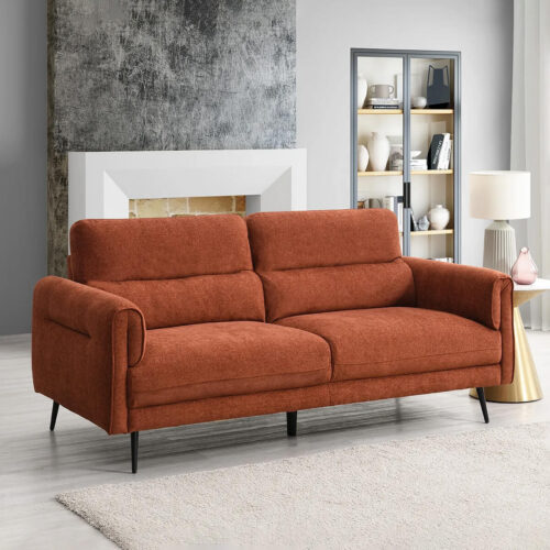 Oakley 2.5 Seater Deep Terracotta